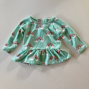 Monica + Andy Rainbow Sweatshirt